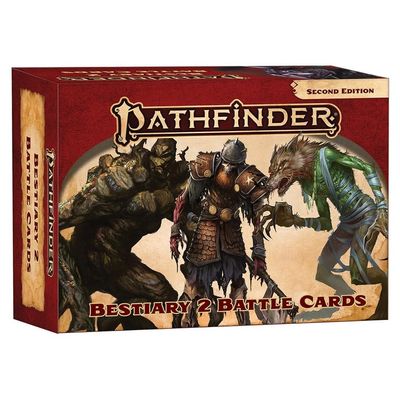 PATHFINDER 2E: BESTIARY 2 BATTLE CARDS