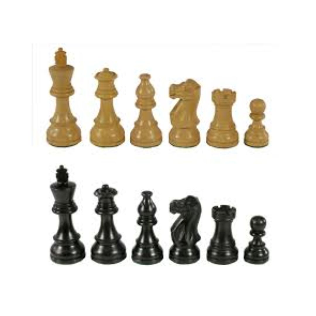 CHESSMEN 3.75&quot; FRENCH BOXWOOD