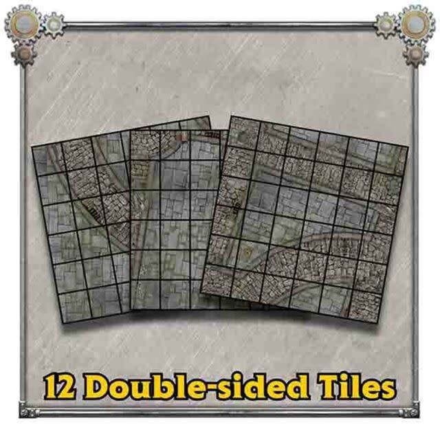 IRON KINGDOMS BATTLE TILES LEGEND OF WITCHFIRE (5E)