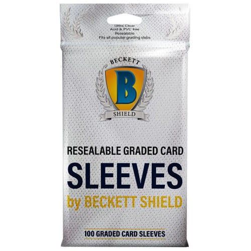 BECKETT SHIELD: GRADED CARD SLEEVES (100)
