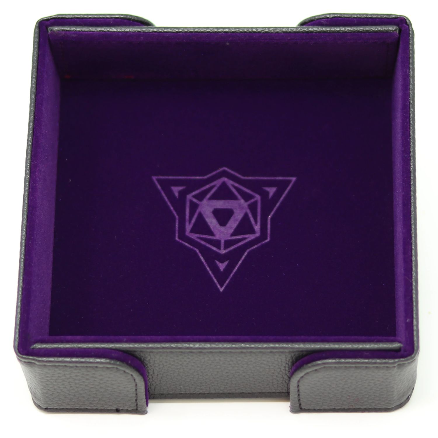 DICE TRAY: MAGNETIC PURPLE SQUARE