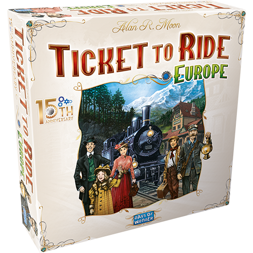 TICKET TO RIDE EUROPE: 15th ANNIVERSARY EDITION