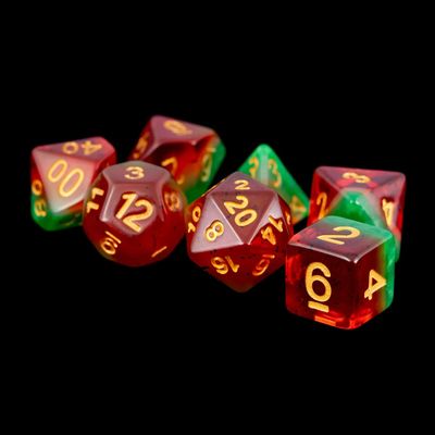 fr DICE SET 7 FRUIT WATERMELON