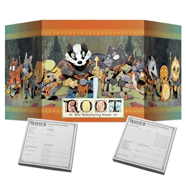 ROOT THE RPG GM SCREEN &amp; NOTEPADS