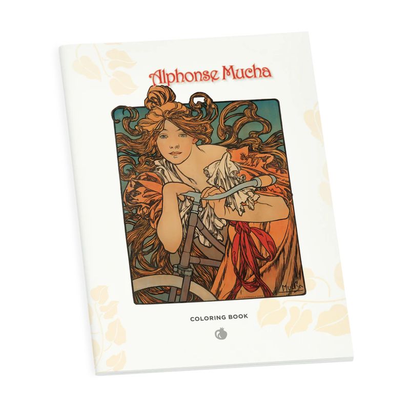 COLORING BOOK ALPHONSE MUCHA