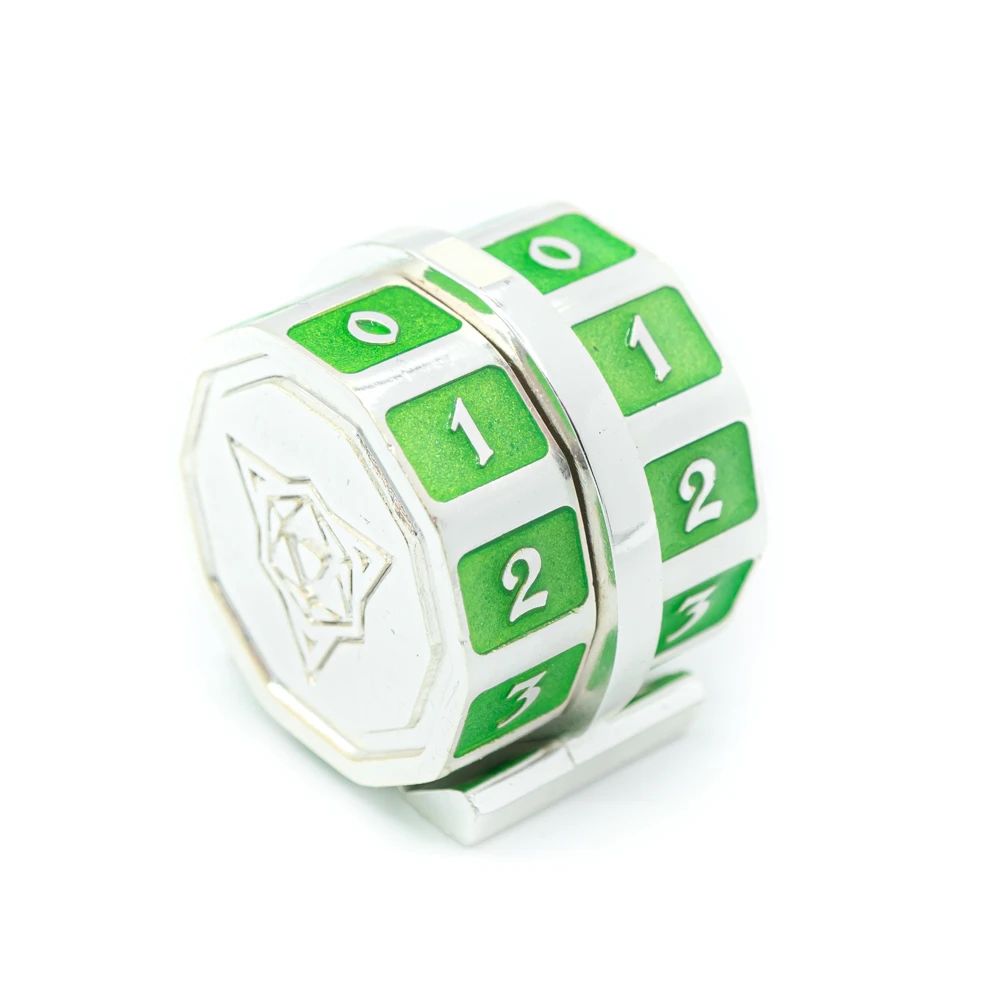 MtG LIFELINK COUNTER REFINED FOREST (GREEN)