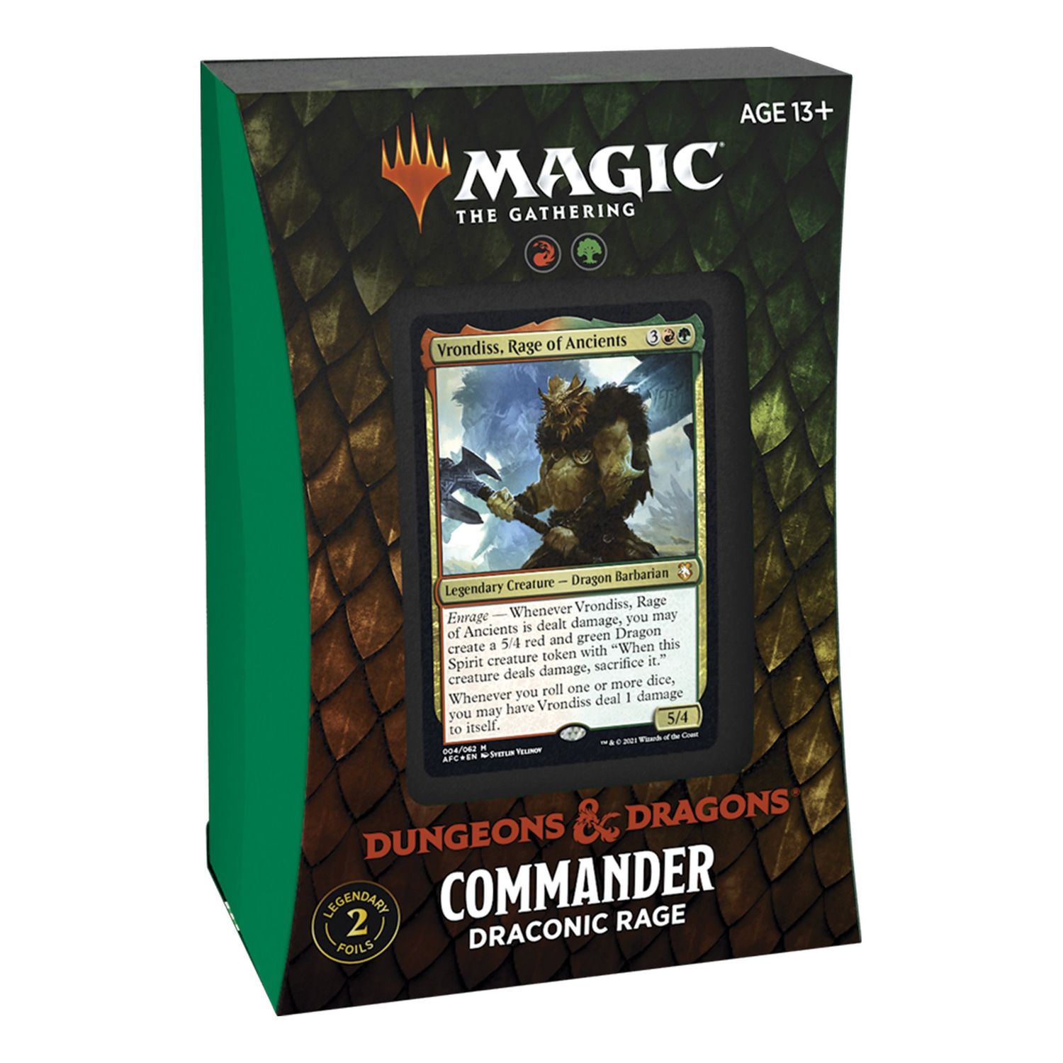 MtG: ADVENTURES IN THE FORGOTTEN REALMS - DRACONIC RAGE - COMMANDER DECK