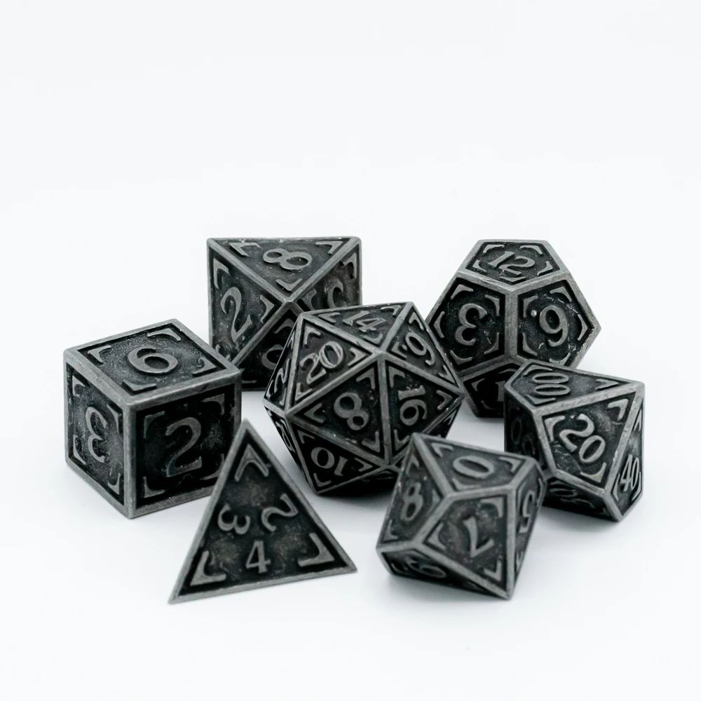 dh DICE SET 7 METAL RETICLE UCHRONIA OTTENSIAN