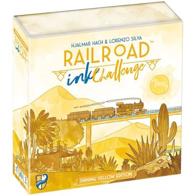 RAILROAD INK: CHALLENGE - SHINING YELLOW
