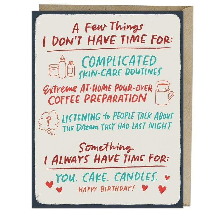 CARD - YOU CAKE CANDLES BIRTHDAY