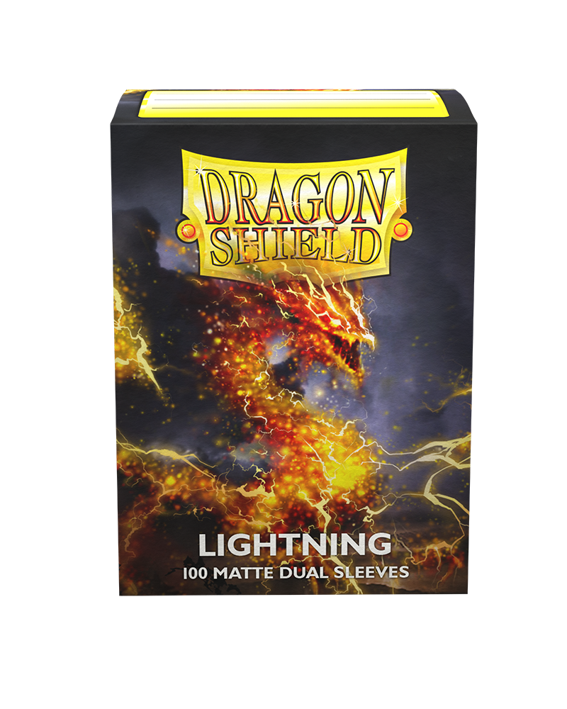 DRAGON SHIELD: DUAL MATTE LIGHTNING (100)