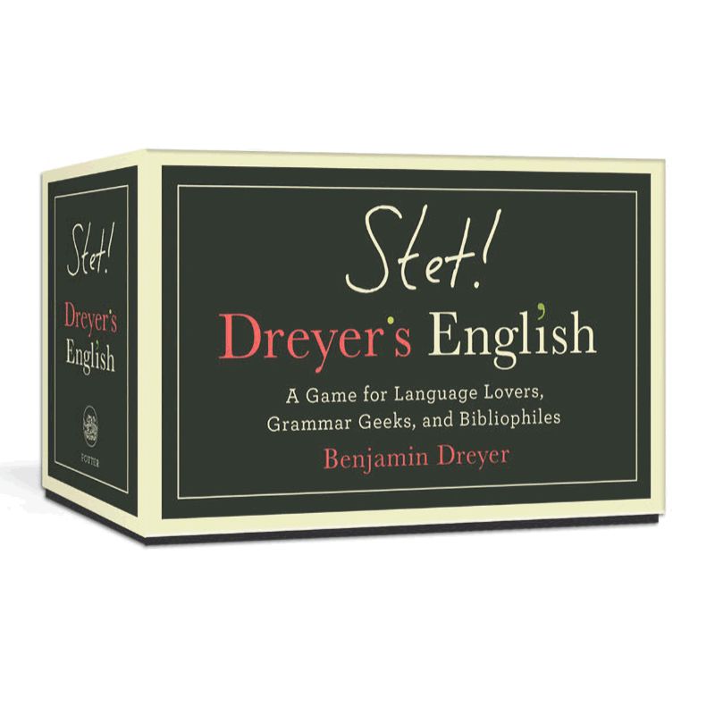 STET! DREYER&#39;S ENGLISH