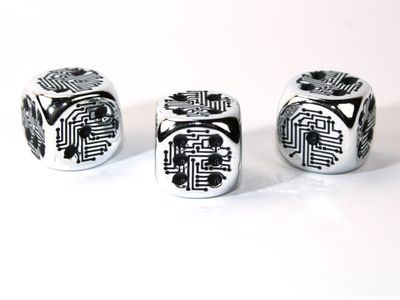 CUSTOM D6 16mm CIRCUIT SILVER