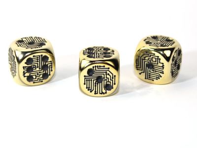 CUSTOM D6 16mm CIRCUIT GOLD
