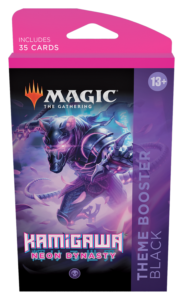 MtG: KAMIGAWA - NEON DYNASTY - THEME BOOSTER BLACK
