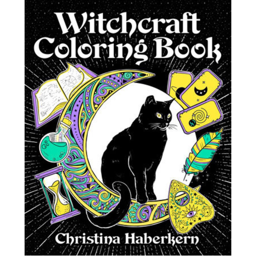 COLORING BOOK WITCHCRAFT