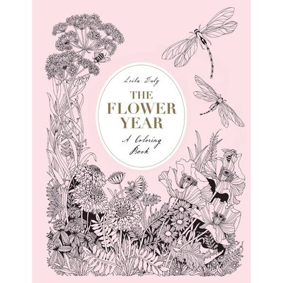 COLORING BOOK THE FLOWER YEAR