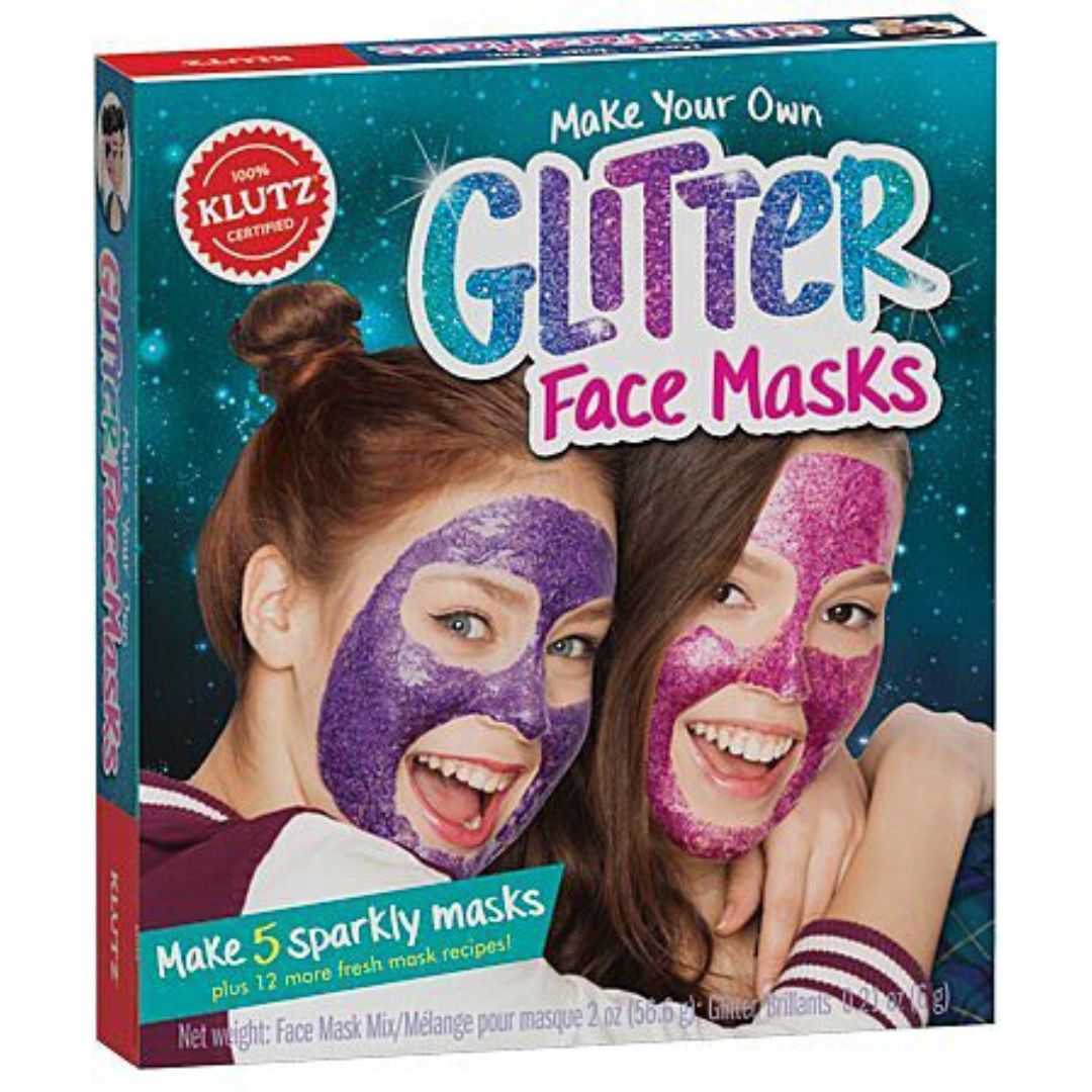 KLUTZ GLITTER FACE MASKS