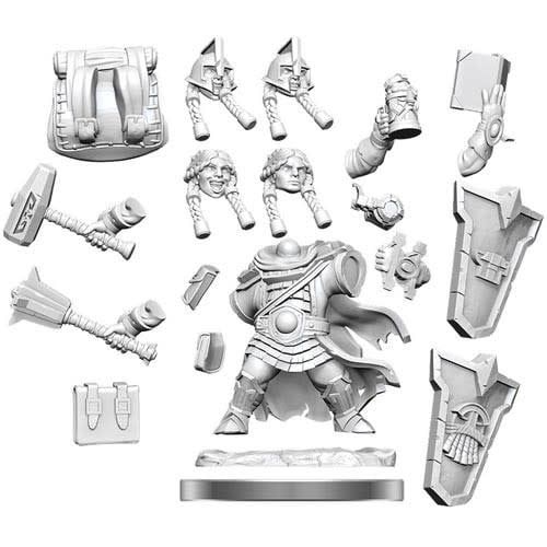 MINIS: D&amp;D: FRAMEWORKS DWARF CLERIC FEMALE