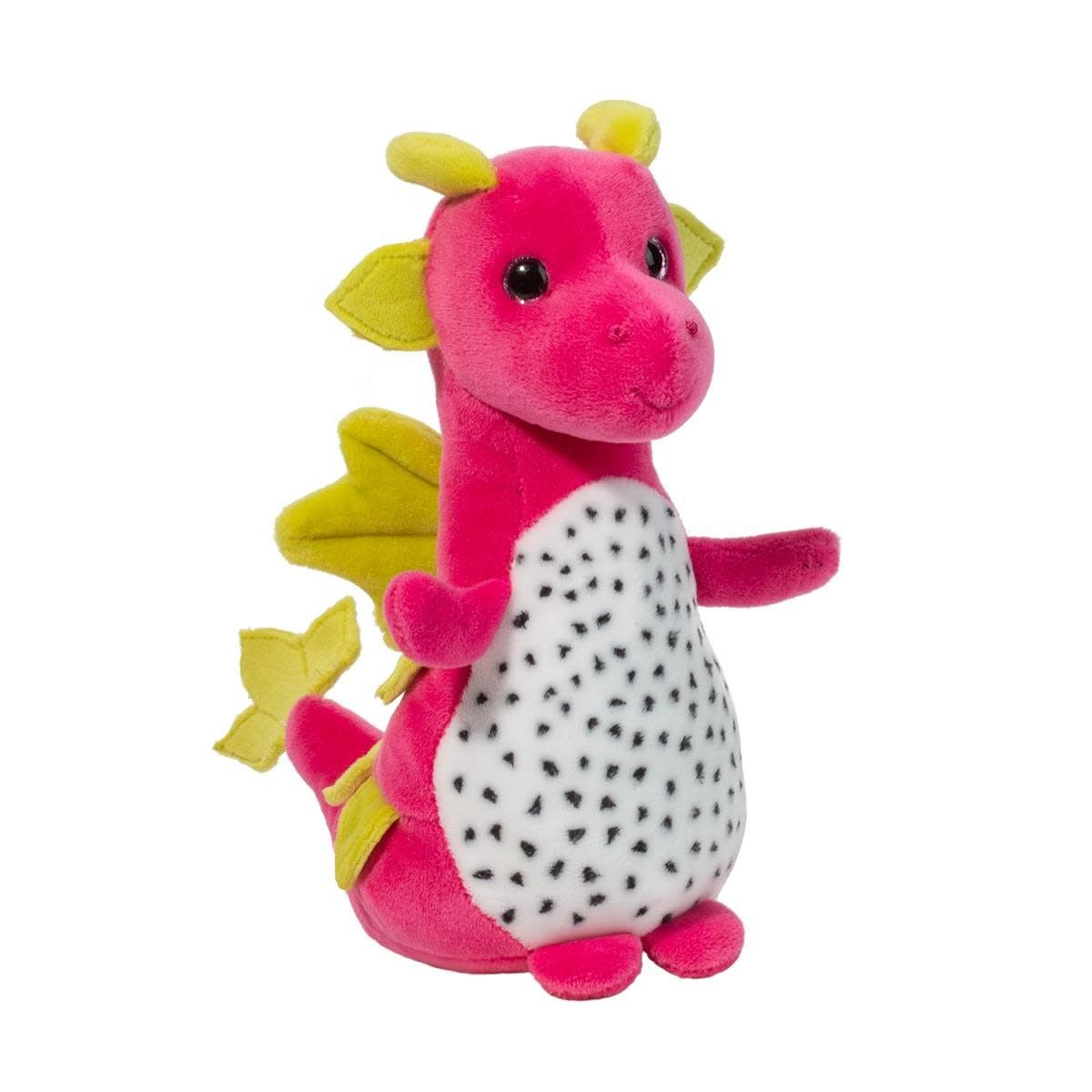 PLUSH DRAGON FRUIT MACAROON 7.5&quot;