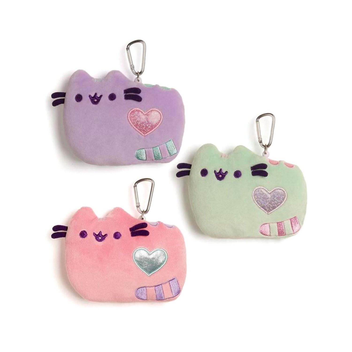 PUSHEEN PASTEL ID CASE ASSORTMENT CLIP/KEYCHAIN