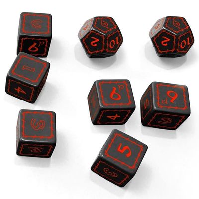 THE ONE RING RPG:  BLACK DICE SET