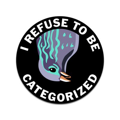 STICKER - REFUSE TO BE CATEGORIZED