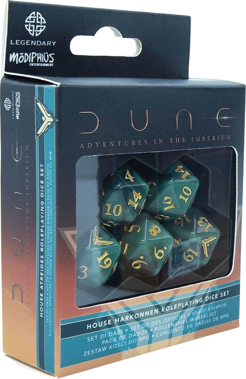 DUNE AITI RPG: DICE SET - ATREIDES