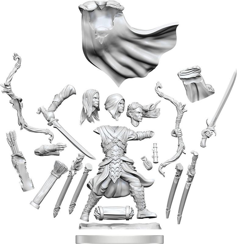MINIS: D&amp;D: FRAMEWORKS ELF RANGER MALE