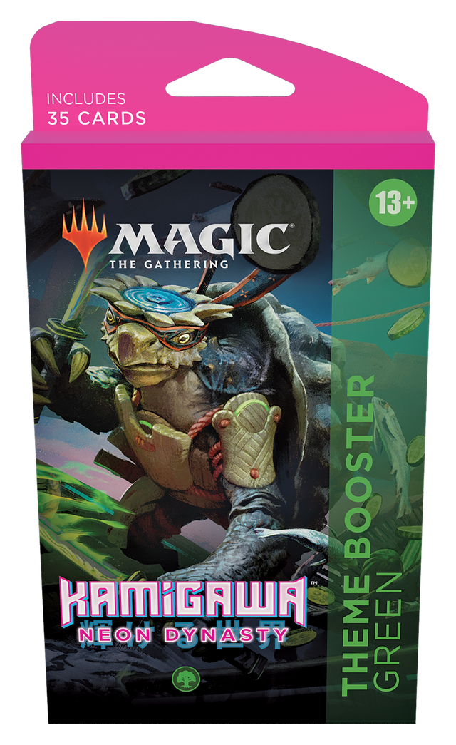 MtG: KAMIGAWA - NEON DYNASTY - THEME BOOSTER GREEN