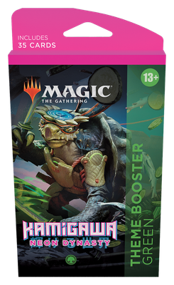 MtG: KAMIGAWA - NEON DYNASTY - THEME BOOSTER GREEN