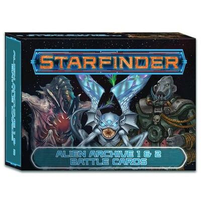 STARFINDER: ALIEN ARCHIVE 1 &amp; 2 BATTLE CARDS