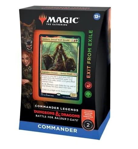 MtG: BATTLE FOR BALDUR&#39;S GATE- CD -EXIT FROM EXILE
