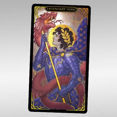 FATUM LEGENDARY HERO FOIL CARD