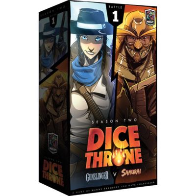 DICE THRONE: SEASON 2 - BOX 1 - GUNSLINGER VS SAMURAI