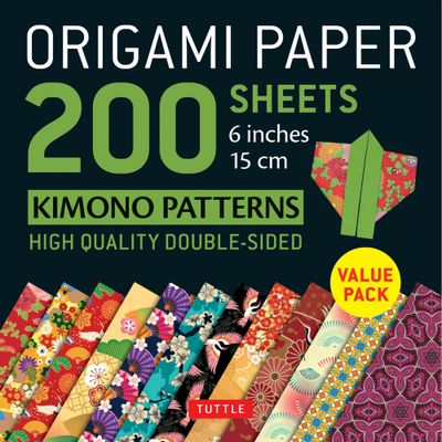 ORIGAMI PAPER KIMONO PATTERNS 6&quot; (200)