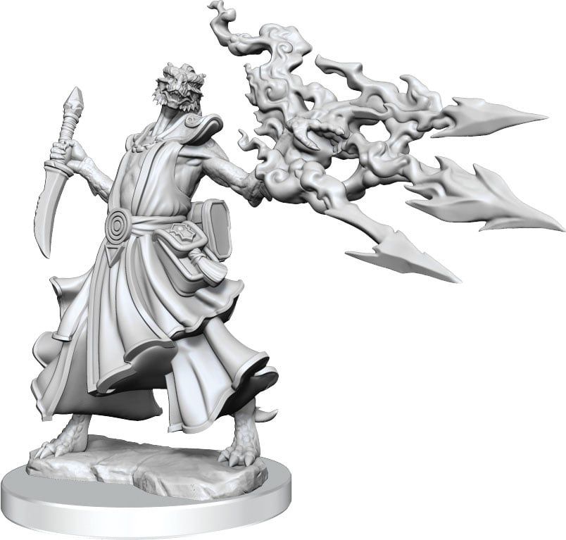 MINIS: D&amp;D: FRAMEWORKS DRAGONBORN SORCERER FEMALE