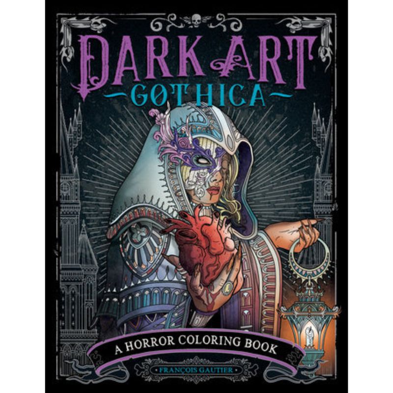 COLORING BOOK DARK ART GOTHICA