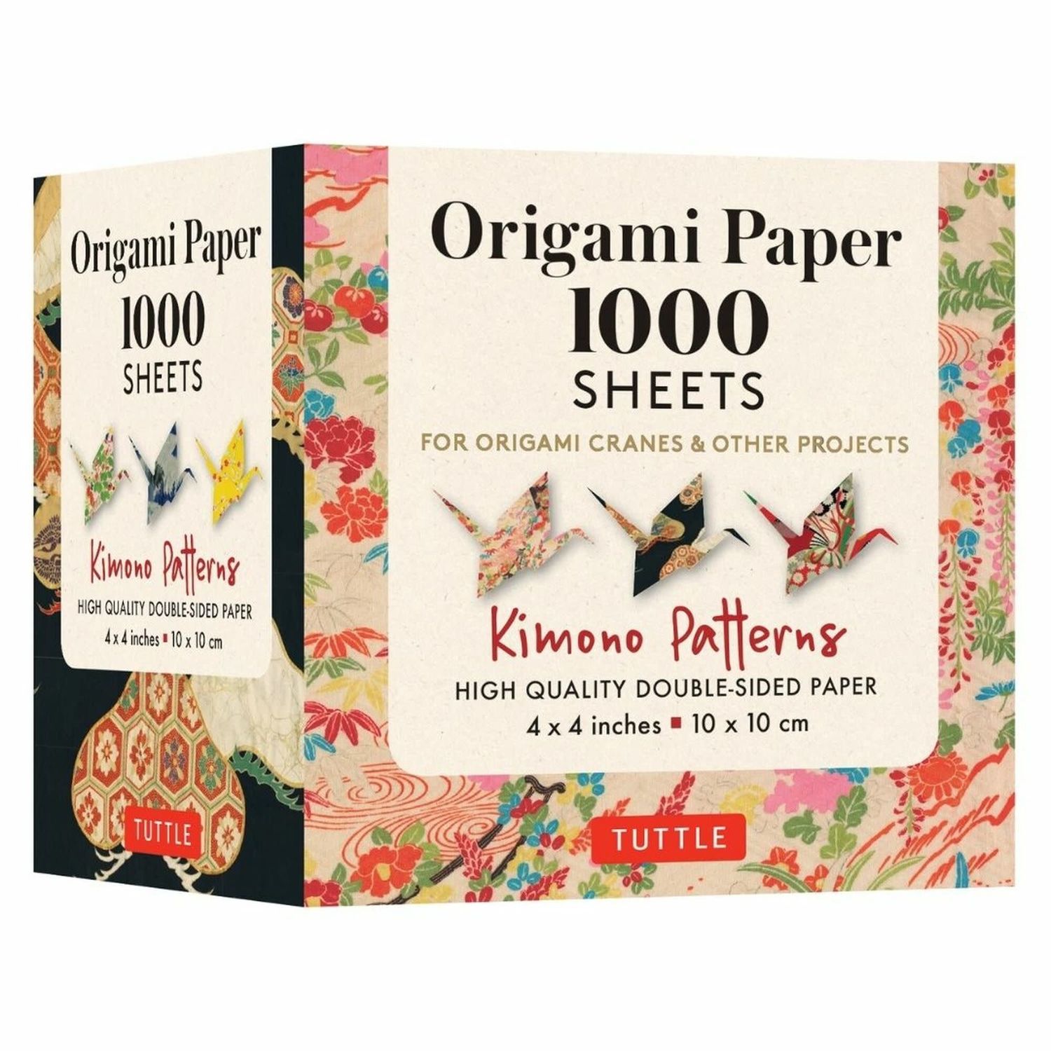 ORIGAMI PAPER KIMONO PATTERNS 4&quot; (1000)