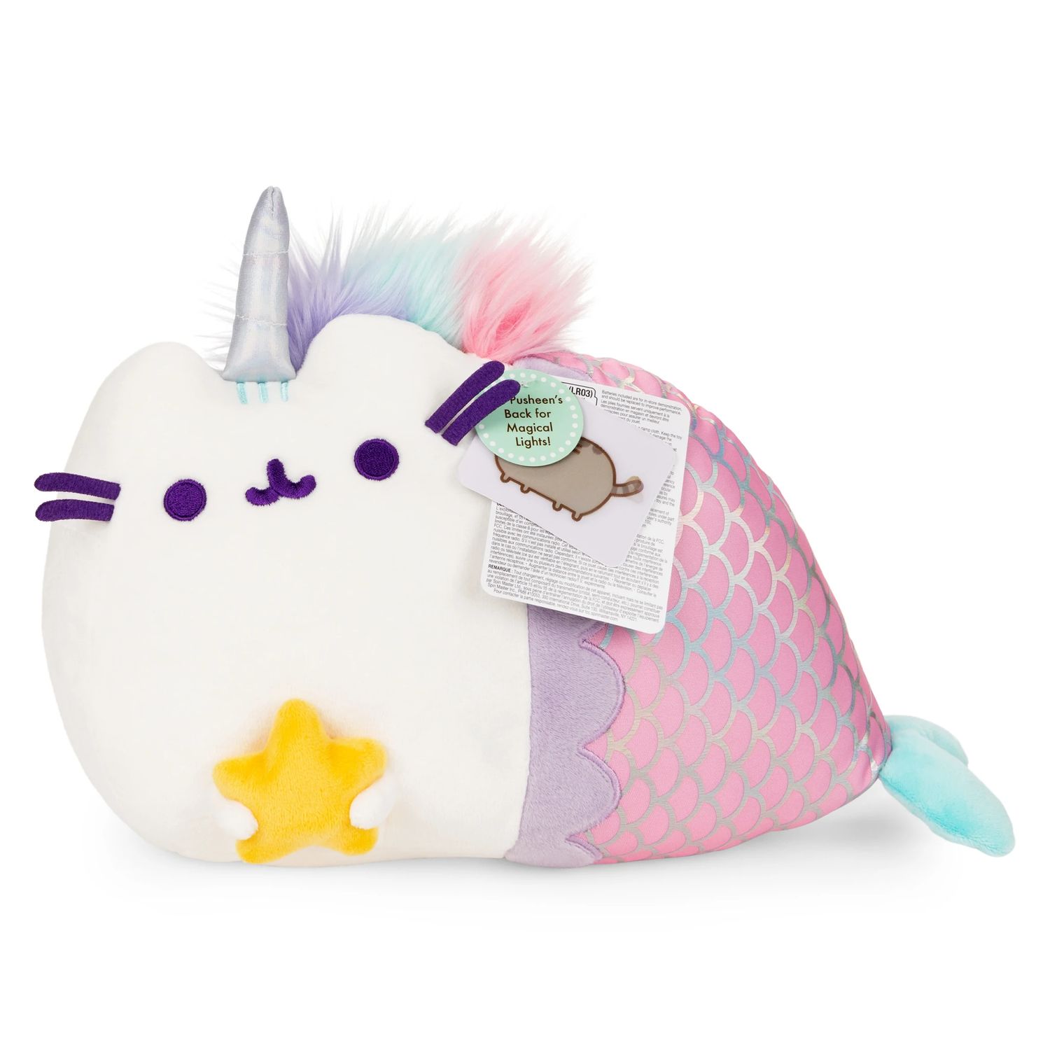 PUSHEENICORN LIGHT UP MERMAID 12&quot;