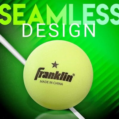 TABLE TENNIS PING PONG BALLS 1 STAR GLOW 40mm 6 PACK
