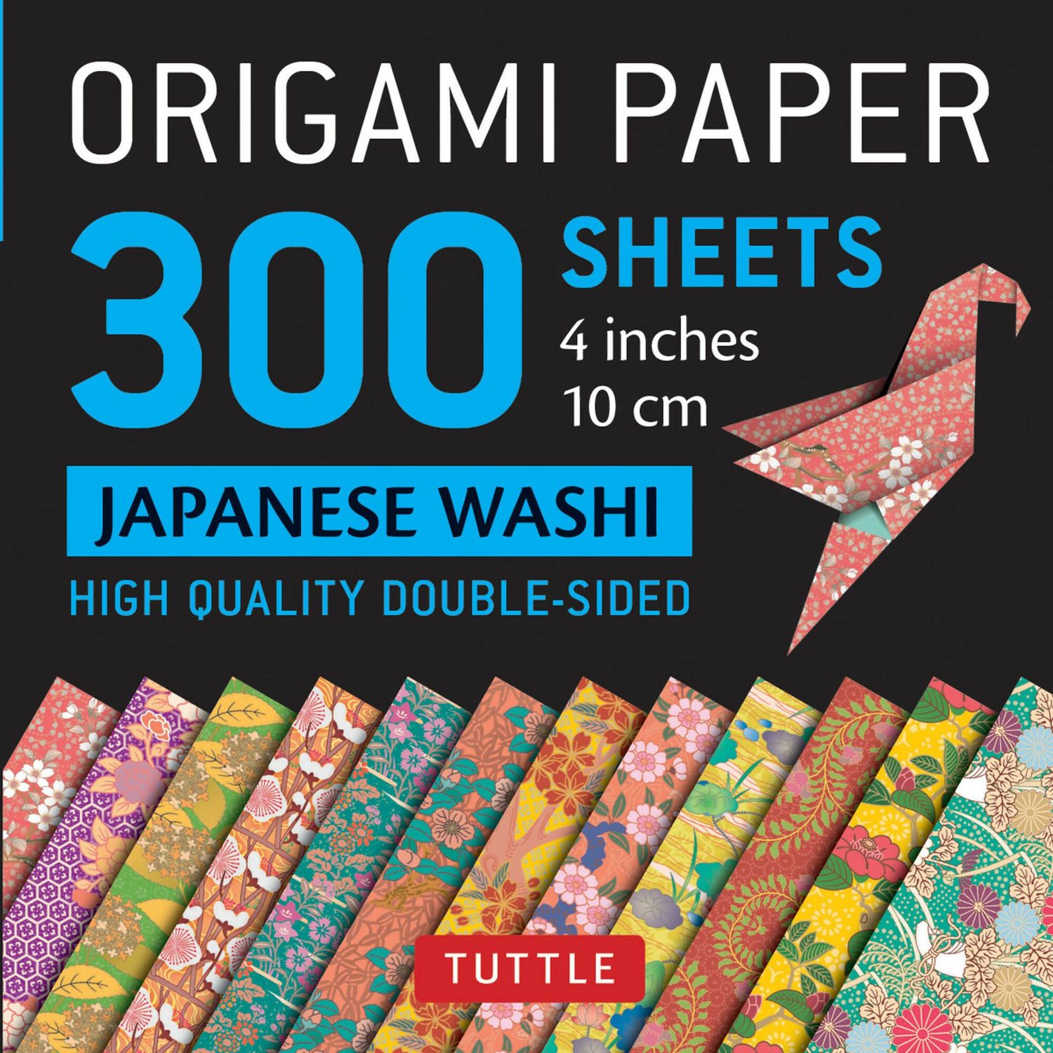 ORIGAMI PAPER WASHI PATTERNS 4&quot; (300)