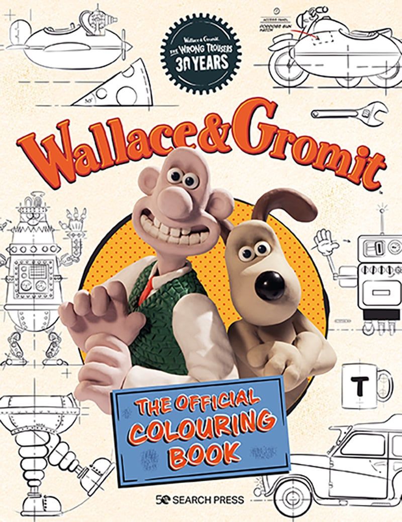 WALLACE &amp; GROMIT - THE OFFICIAL COLOURING BOOK