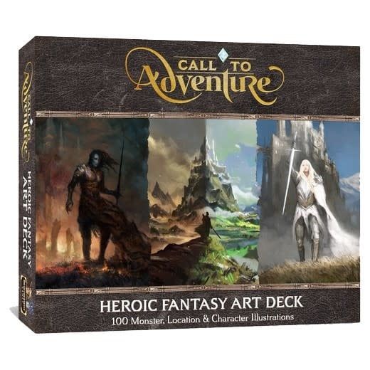 CALL TO ADVENTURE: HEROIC FANTASY ART DECK