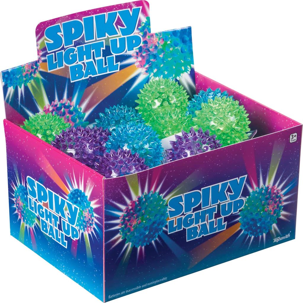 BIN - FLASHING SPIKY BALL