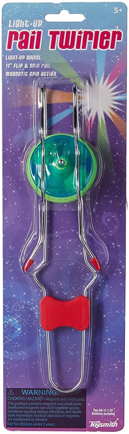 BIN - LIGHT-UP RAIL TWIRLER