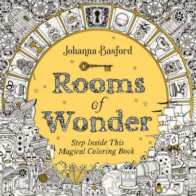 COLORING BOOK ROOMS OF WONDER