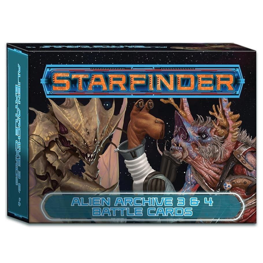 STARFINDER: ALIEN ARCHIVE 3 &amp; 4 BATTLE CARDS