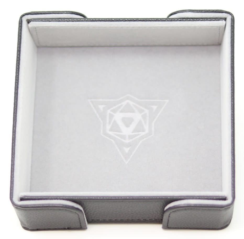 DICE TRAY: MAGNETIC GRAY SQUARE