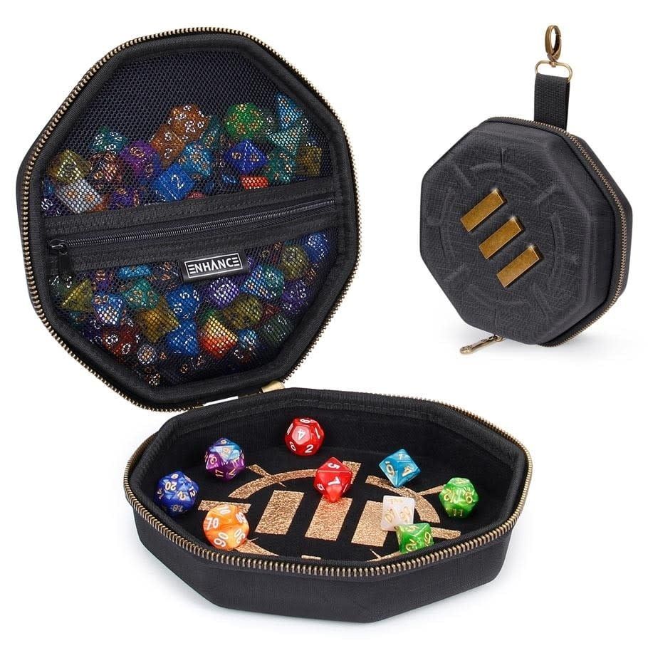 ENHANCE: HEX DICE CASE &amp; ROLLING TRAY